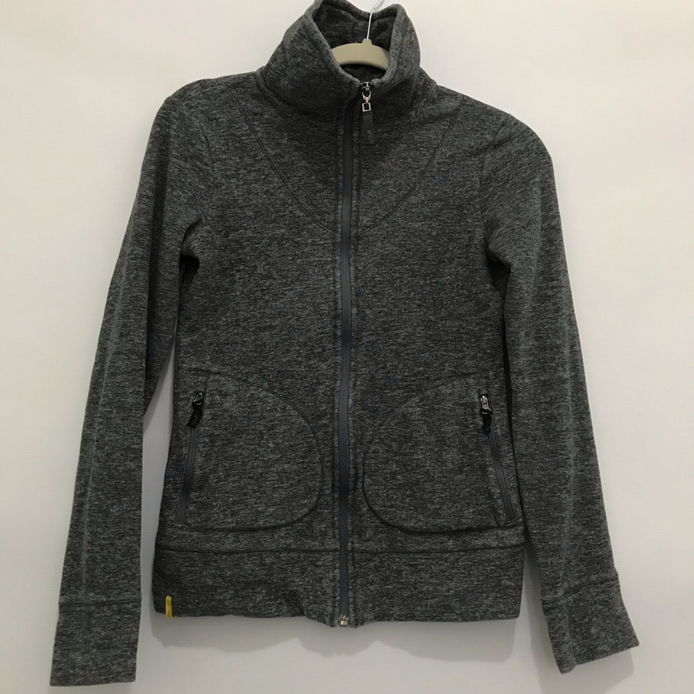 Lole Women's Gray Zip-Up Jacket Size S